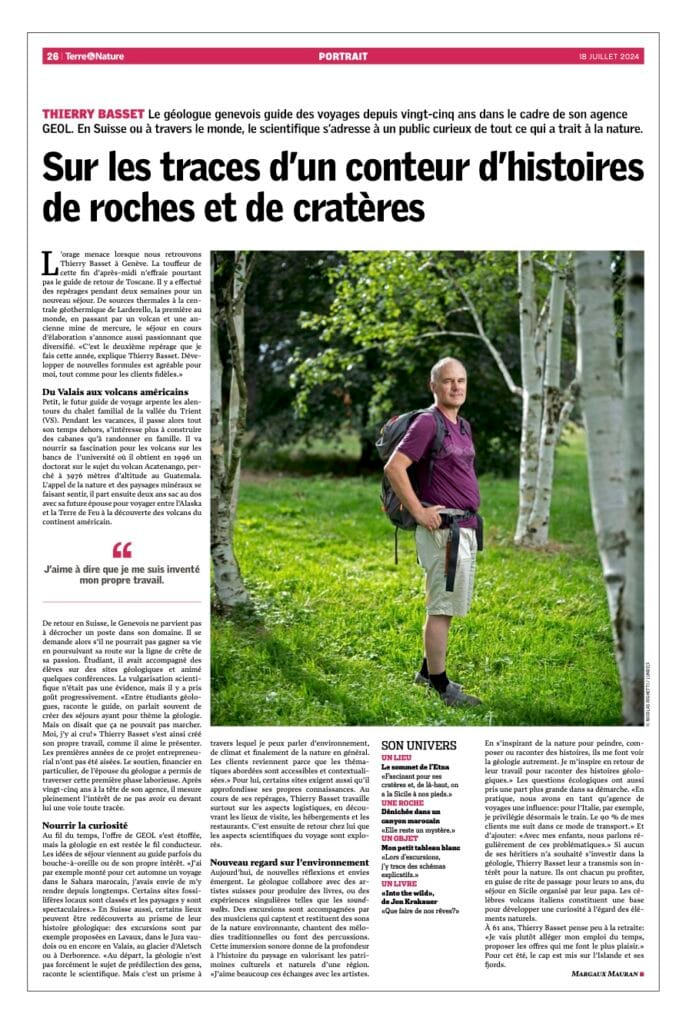 Article Terre & Nature