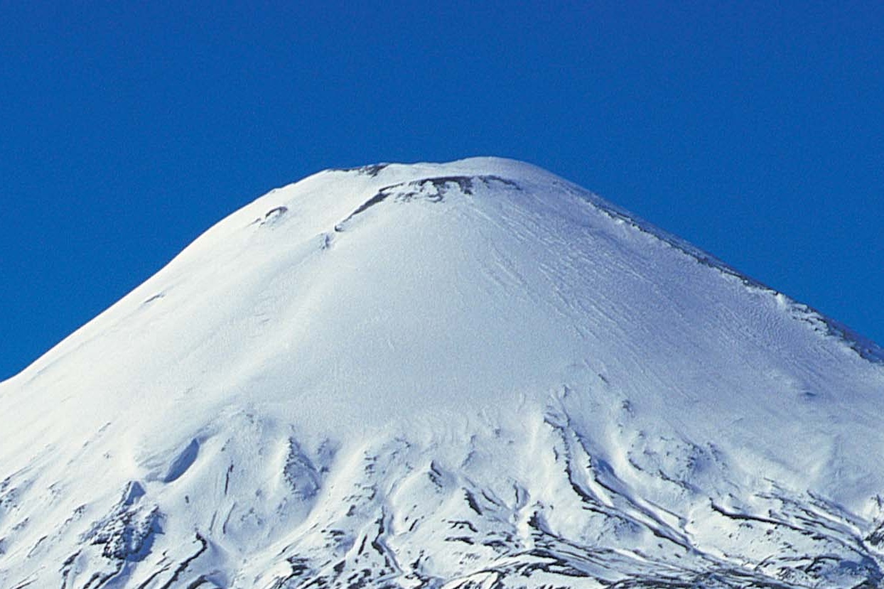 Le sommet du Mont St Helens